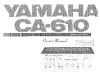 Yamaha CA-610-Owners-Manual 